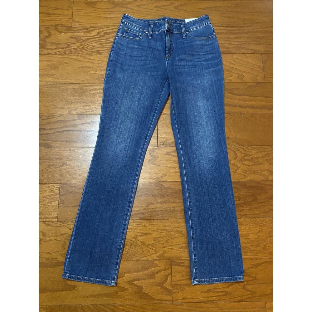 Chico's So Slimming Girlfriend Slim Leg Stretch Jeans Size 4R New! NWT